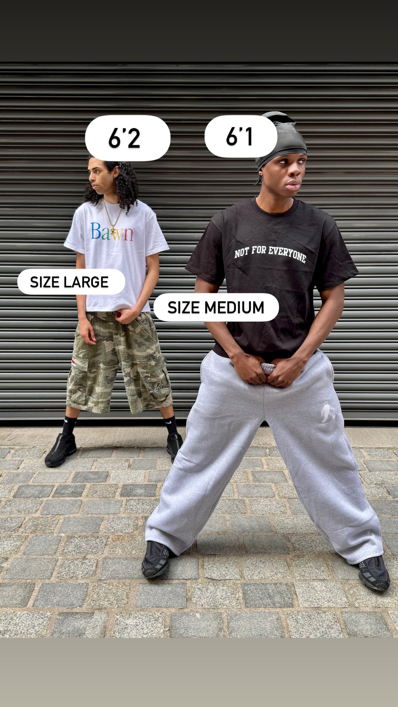 NFE BLOCK TEE [BLACK]