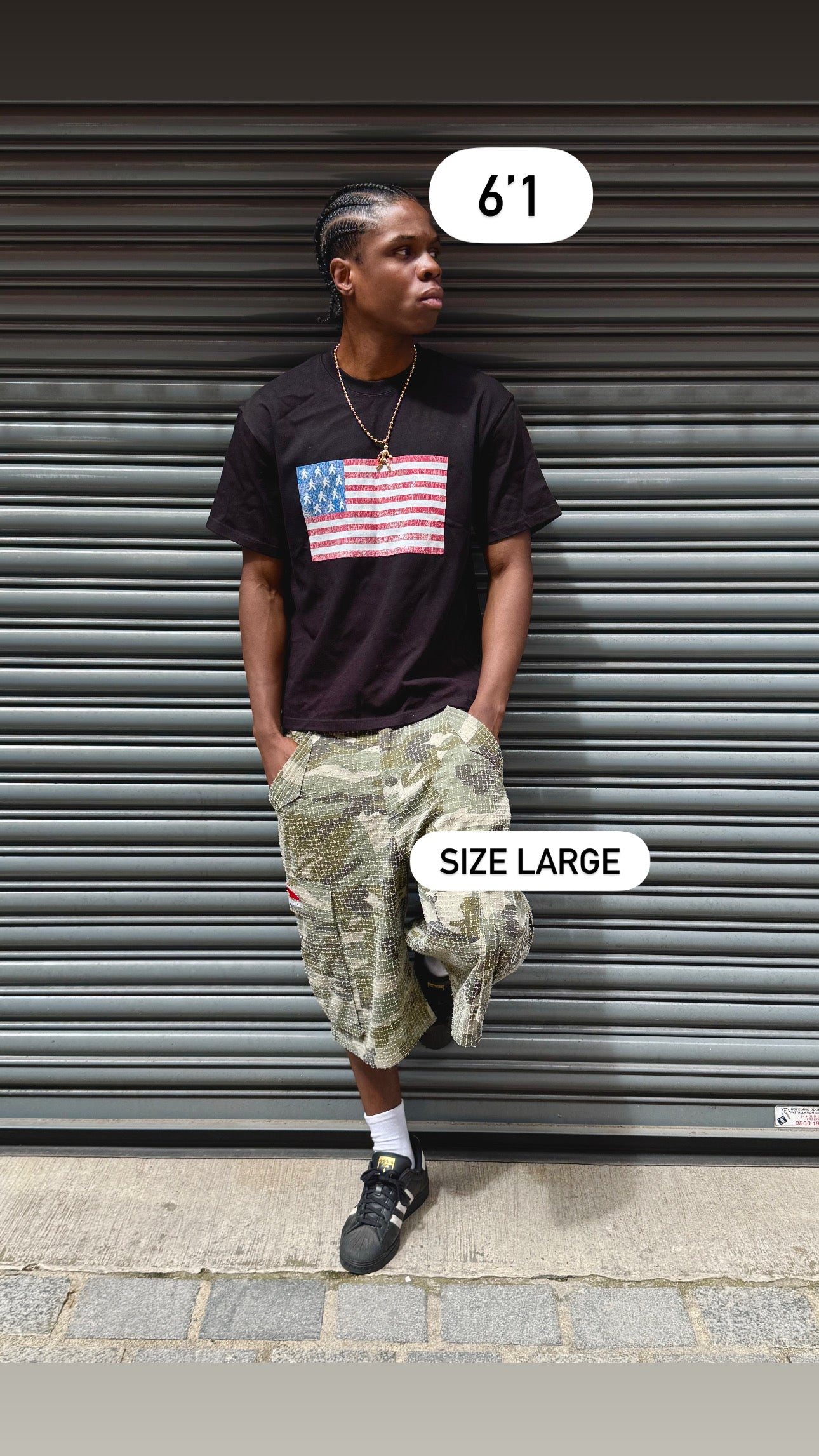 TROOP CARGO SHORTS [CAMO]
