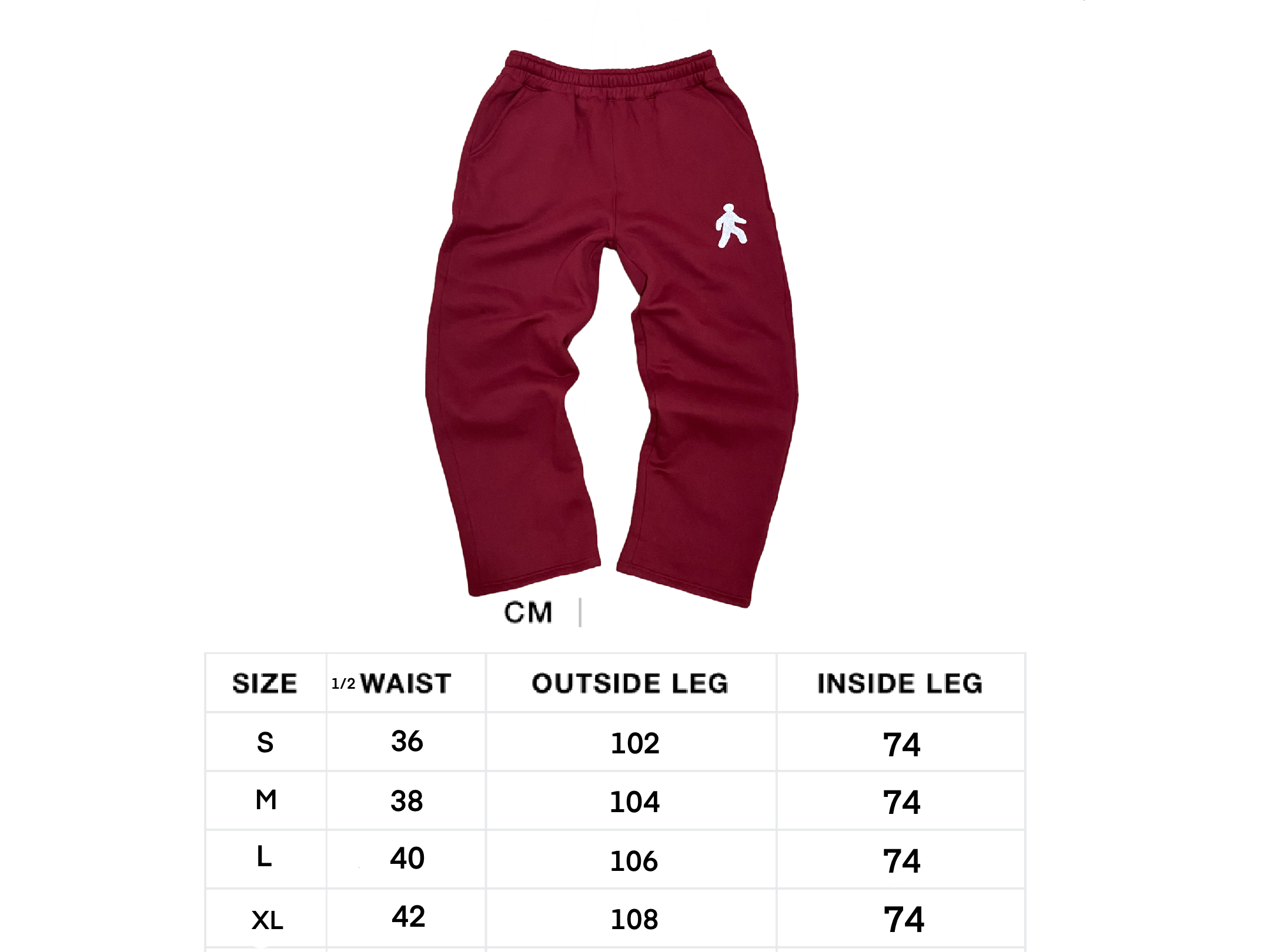 RED WINE JOGGERS