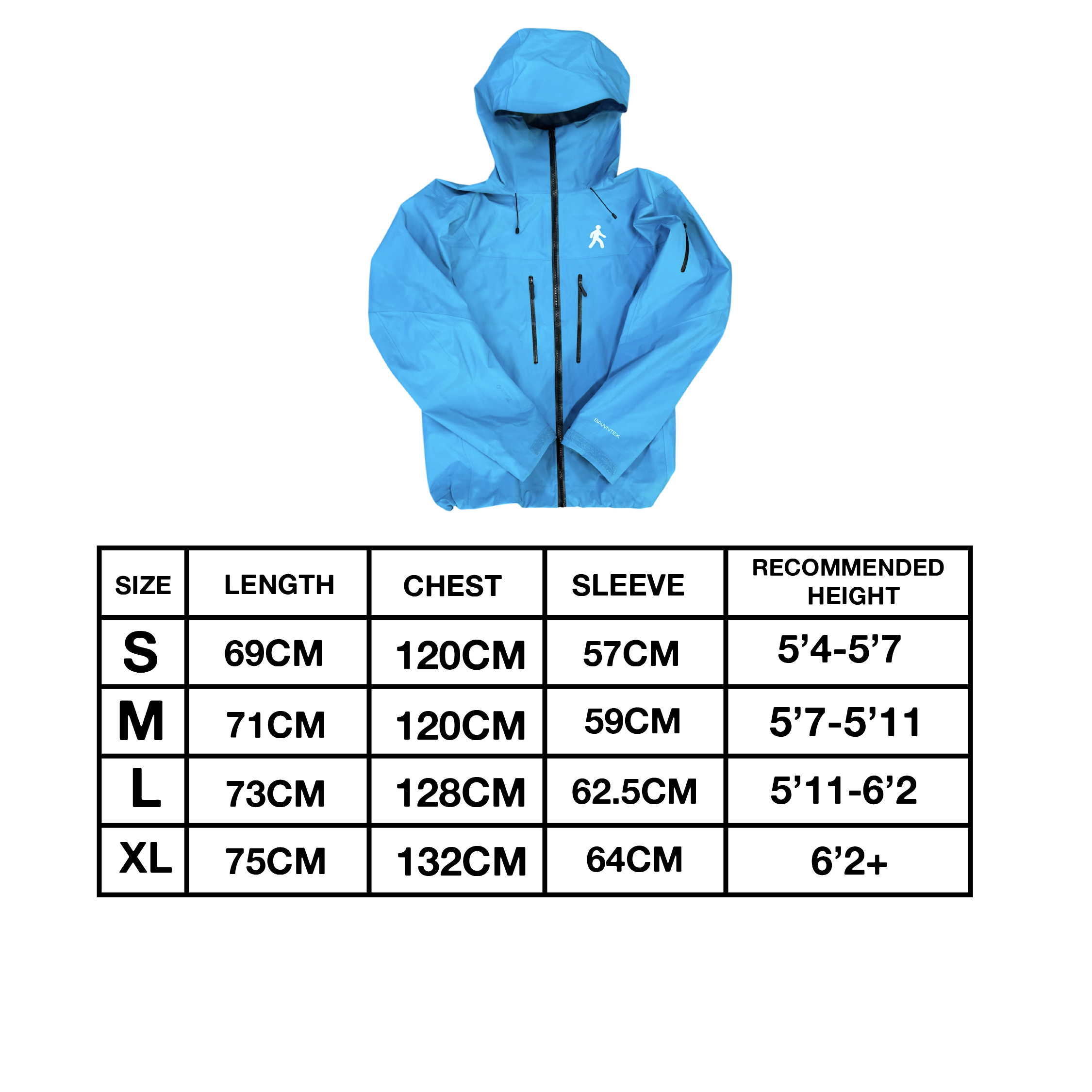 BAWNTEX SHELL JACKET [CHUGJUG BLUE]