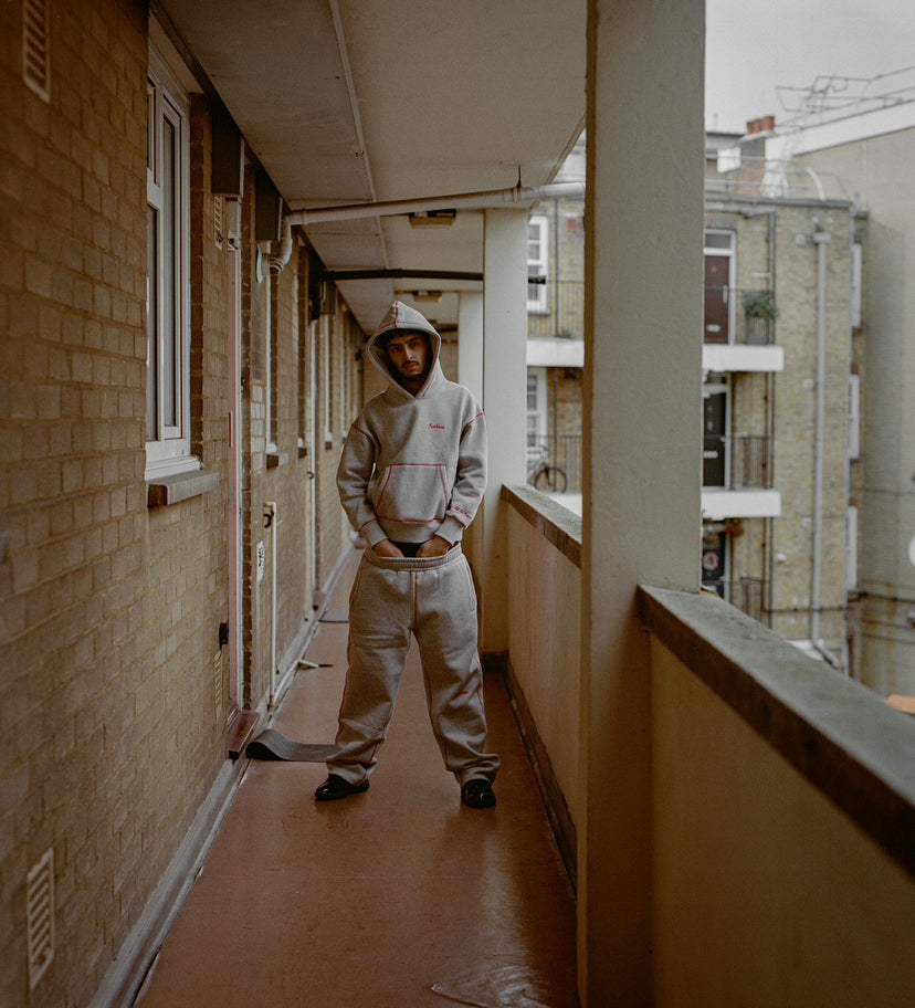CANDY CANE CONTRAST JOGGERS
