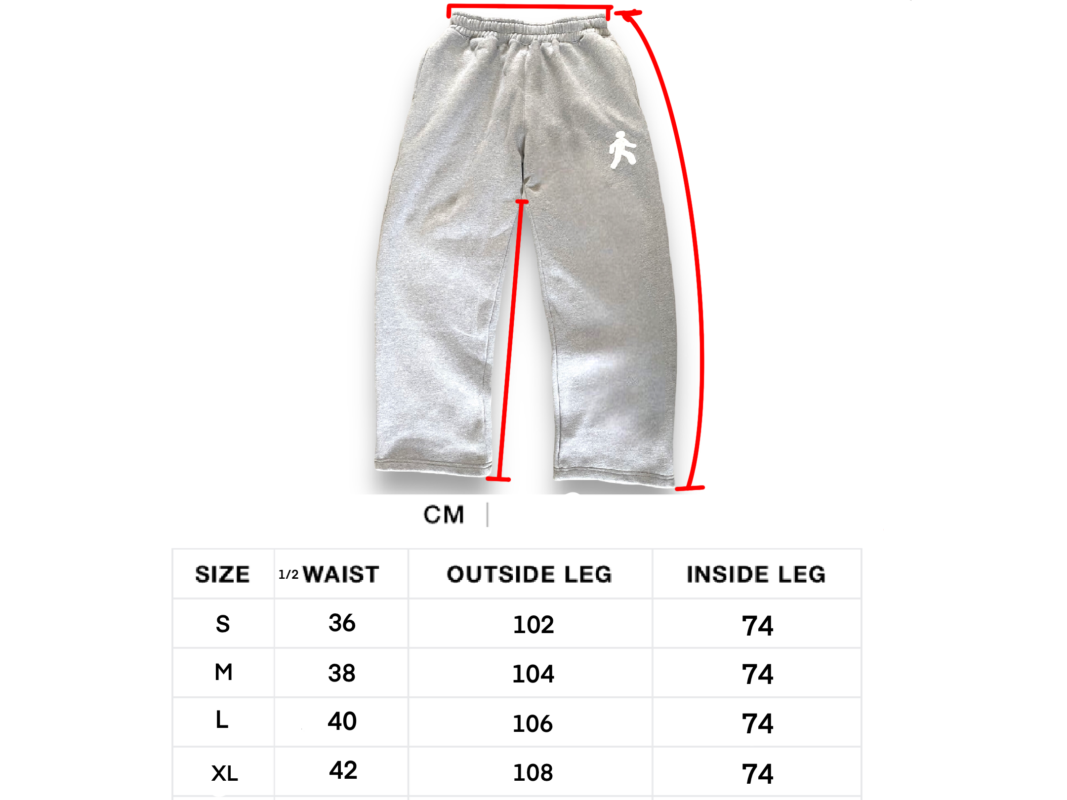 WALKMAN SWEATS [HEATHER GREY]