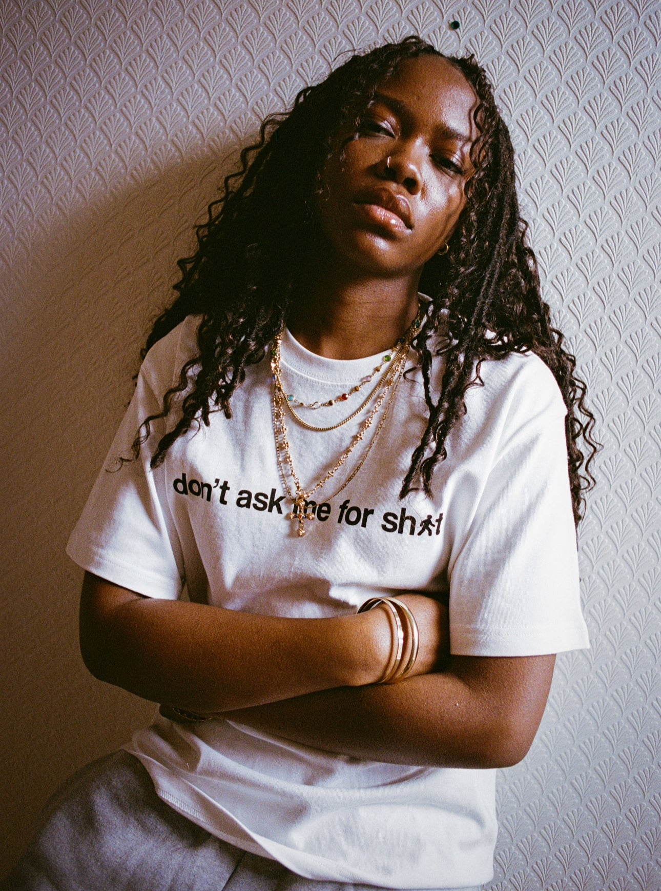 DONT ASK ME FOR SHIT TEE [WHITE]