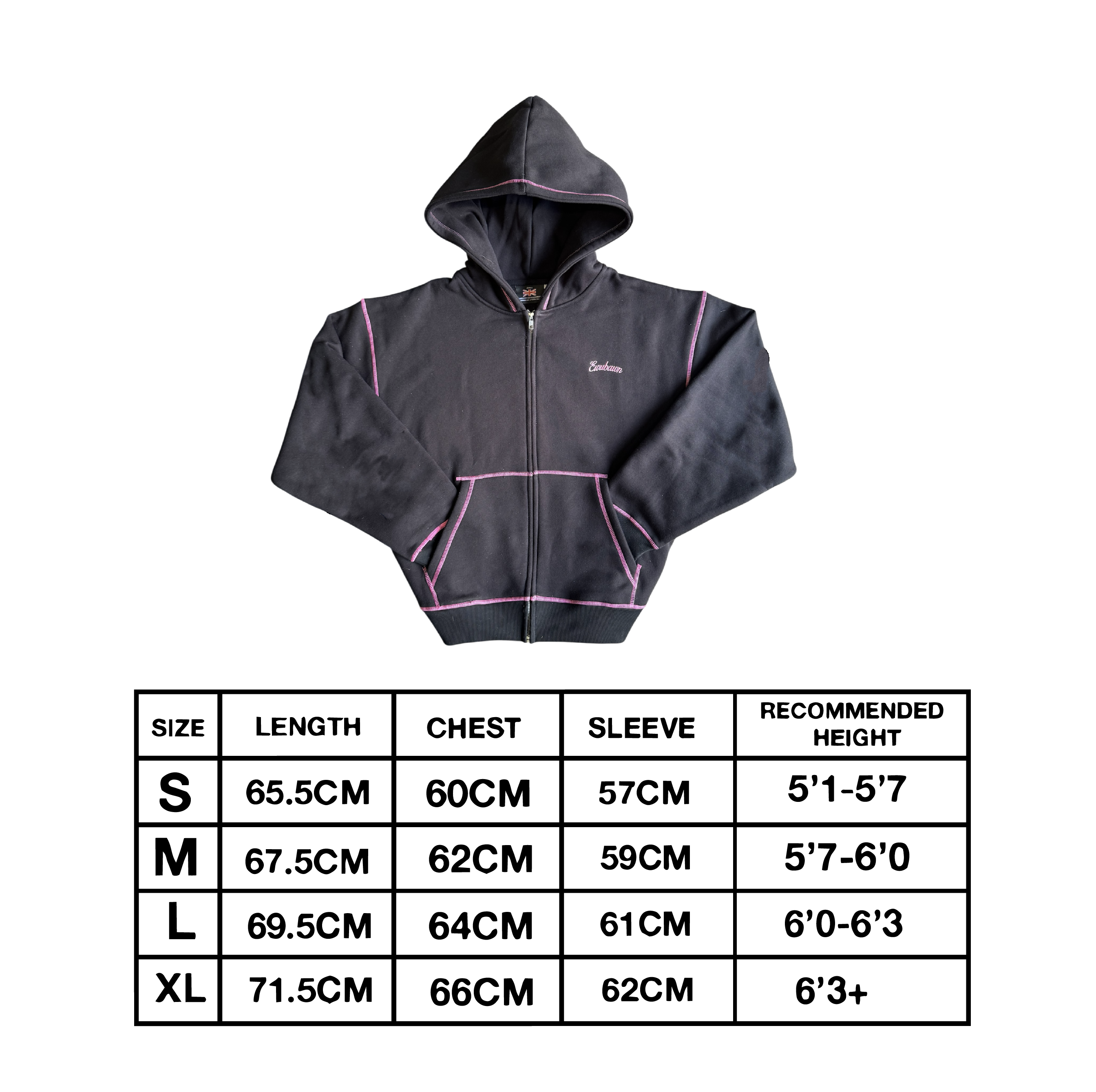 PINK PANTHERS HOODIE [BLACK]