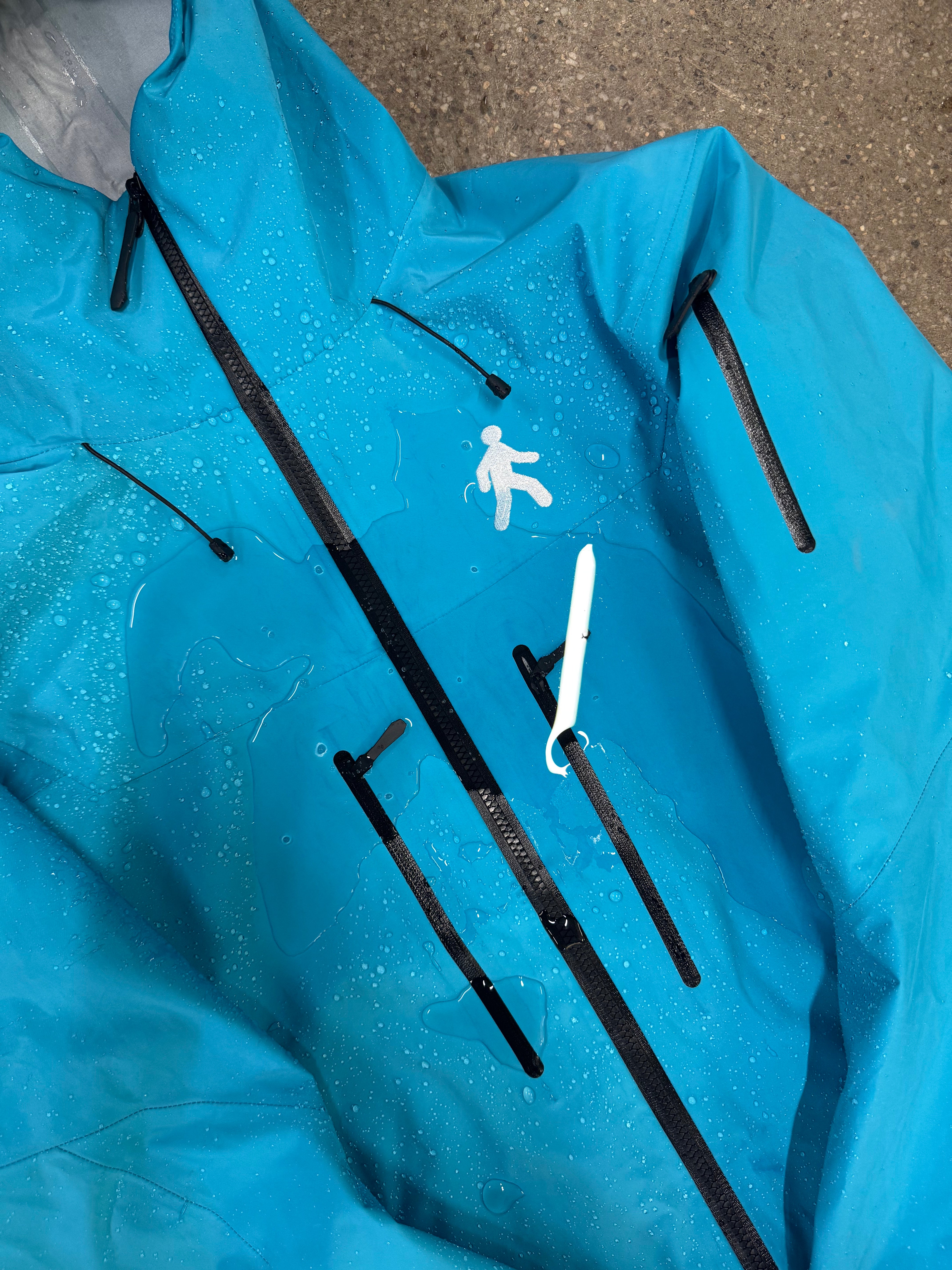 BAWNTEX SHELL JACKET [CHUGJUG BLUE]