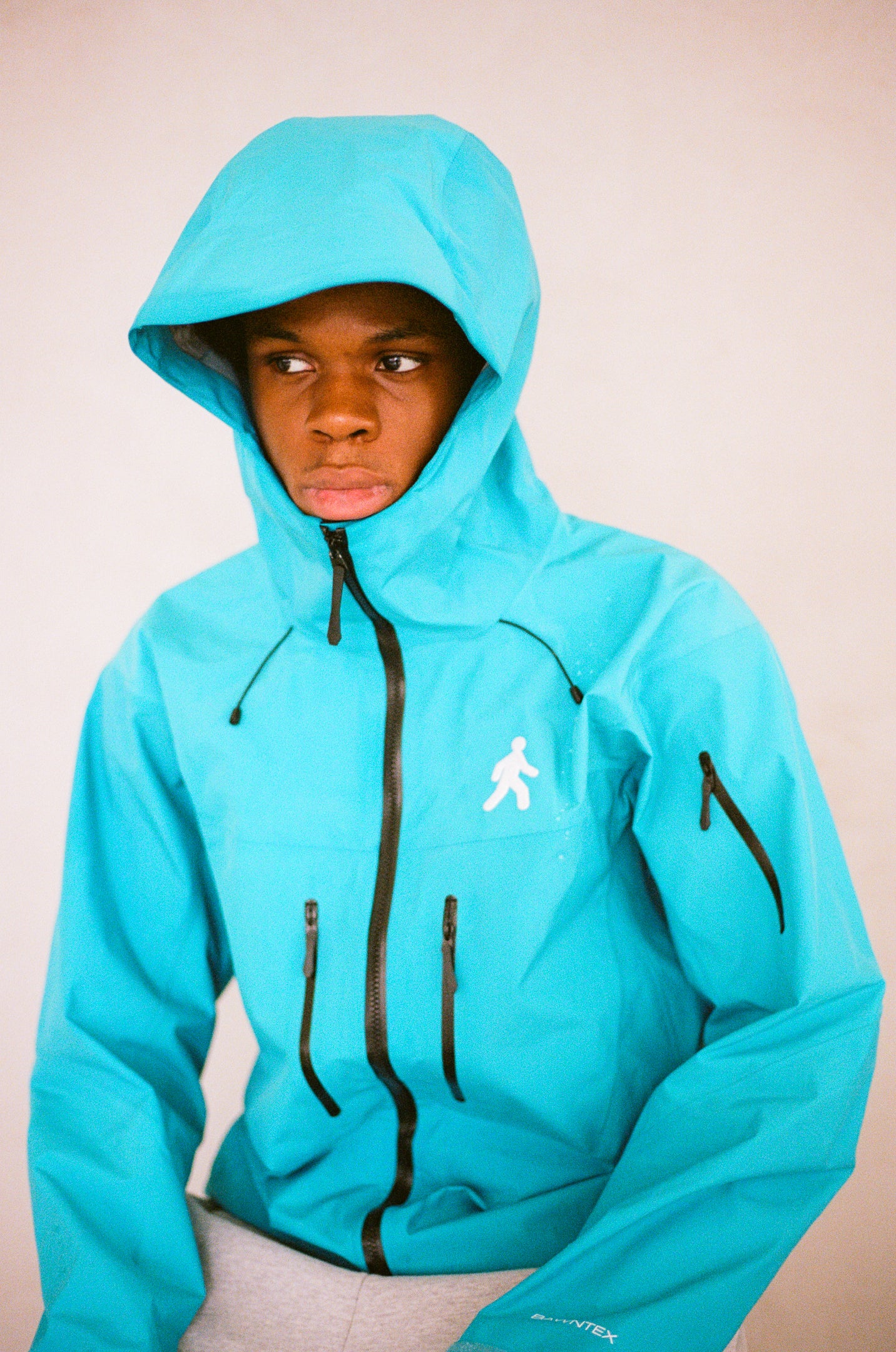 BAWNTEX SHELL JACKET [CHUGJUG BLUE]
