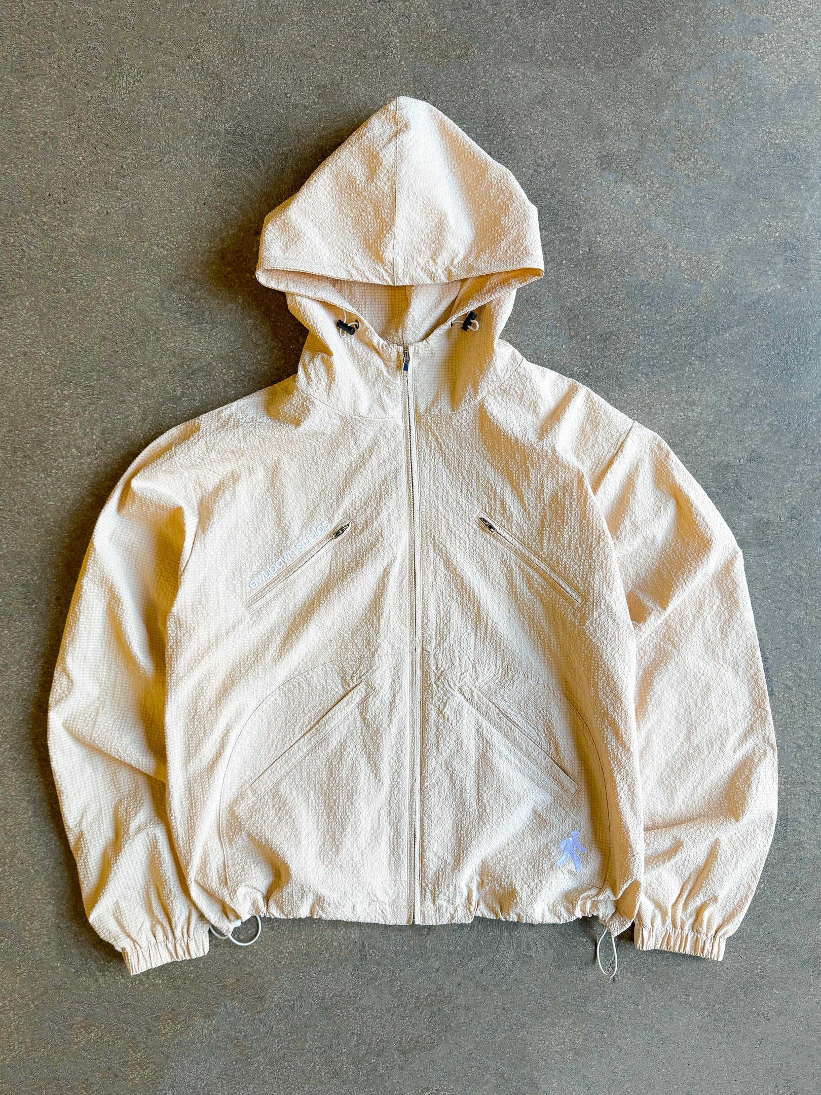 QUATRE RIPPLE JACKET [CREAME]