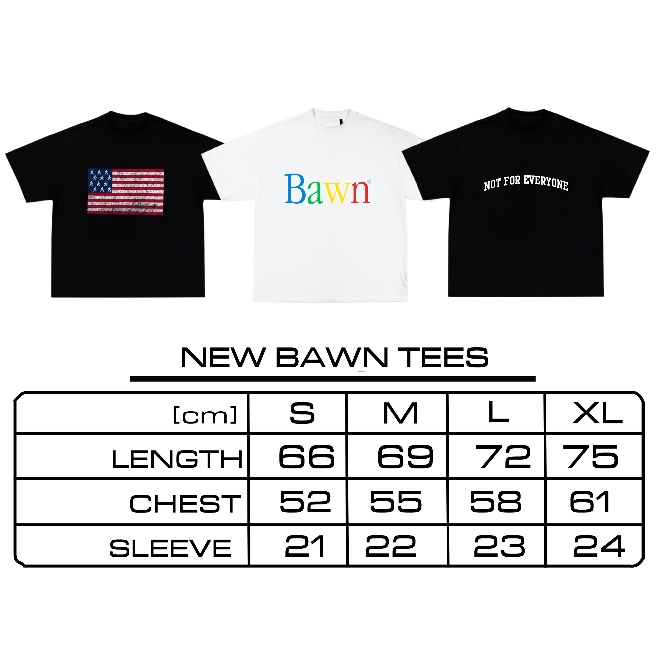 NFE BLOCK TEE [BLACK]