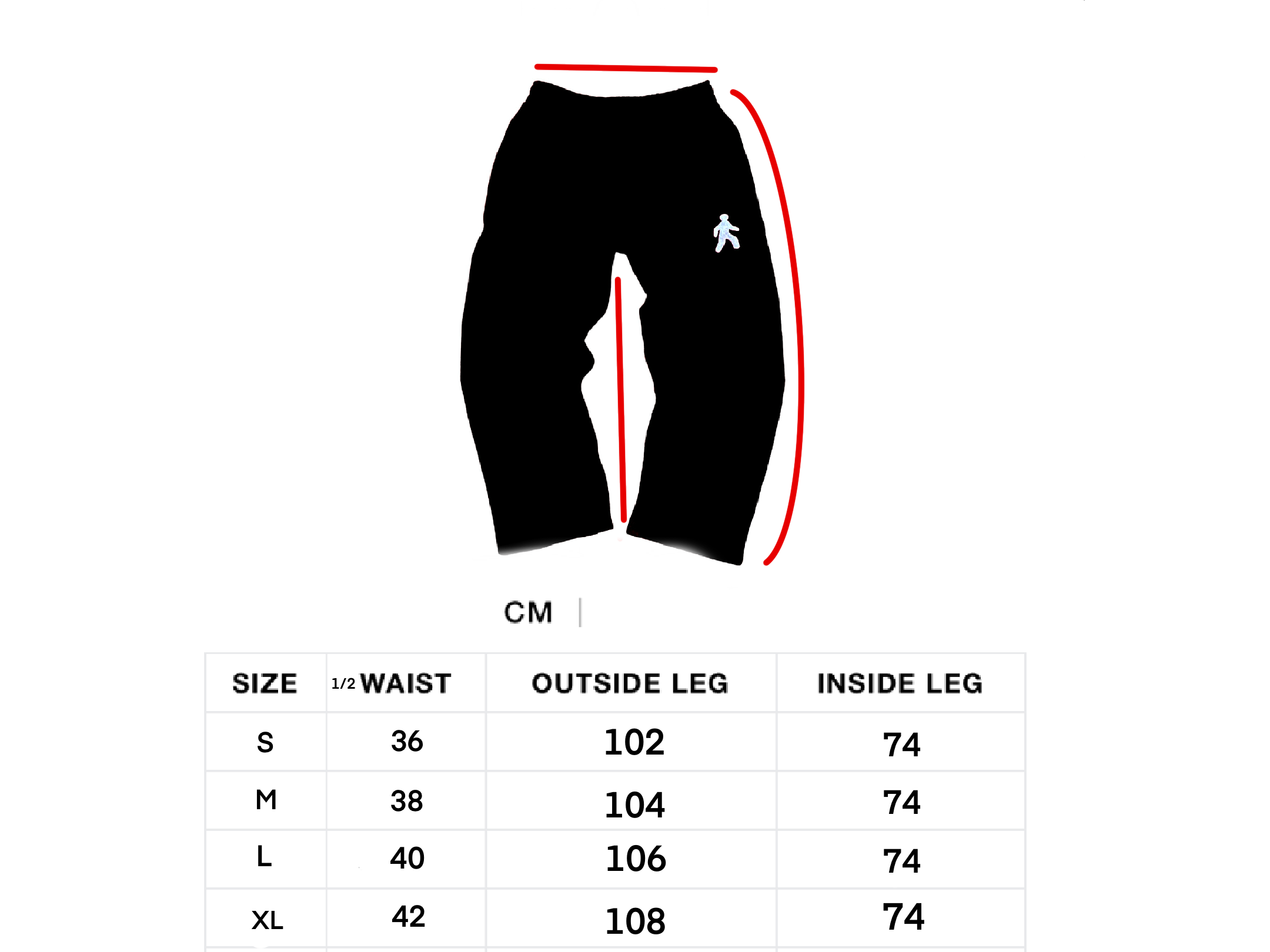 WALKMAN SWEATS [MIDNIGHT BLACK]
