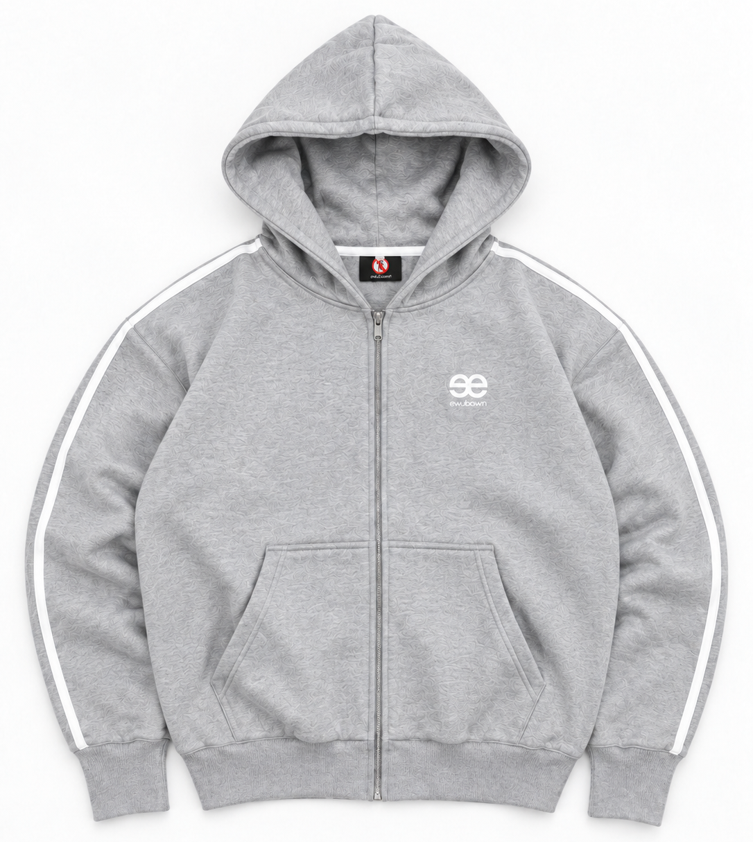 SPORTACUS ZIP HOODIE [HEATHER GREY]